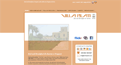 Desktop Screenshot of bbvillapilati.com